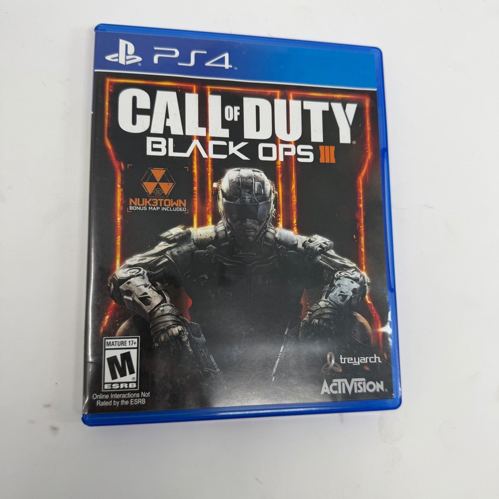 Call of Duty Black Ops III 3 PS4 Sony PlayStation 4 Activision Treyarch Nuk3town